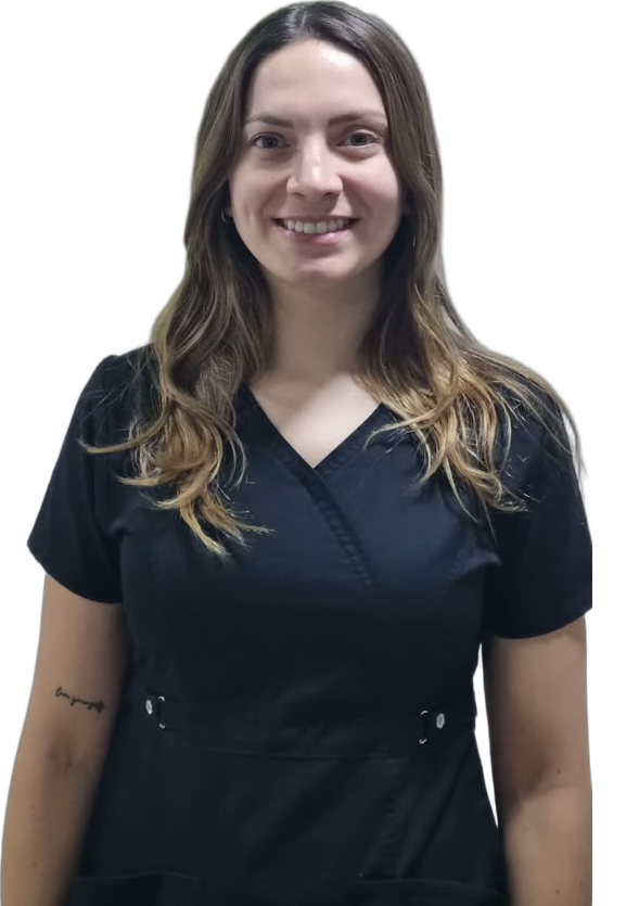 Ambar Mora, cirujana dentista especialista en Endodoncia del equipo de la Dra. Javiera Comesaña en Coyhaique